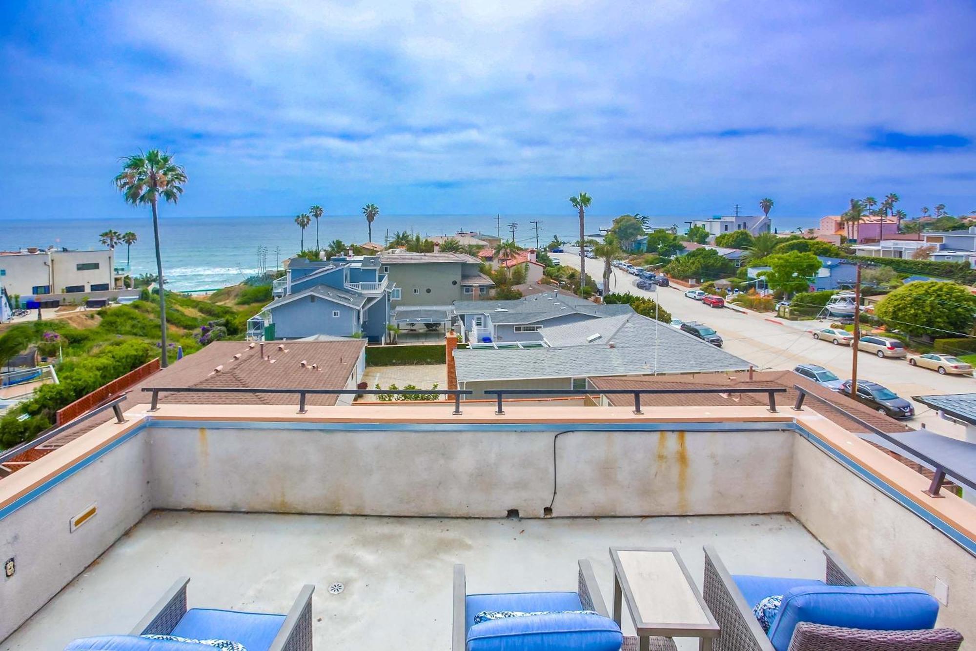 Rooftop Patio Ocean Views Surf Break Steps Away * San Diego